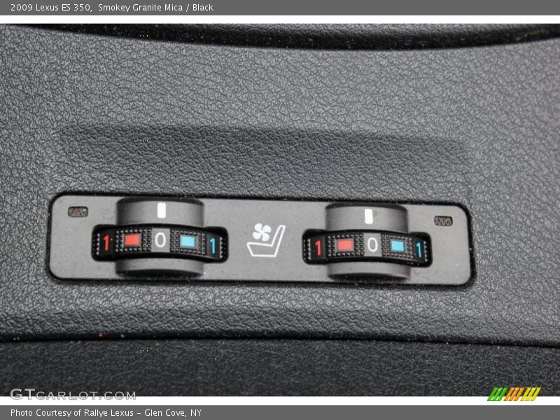 Smokey Granite Mica / Black 2009 Lexus ES 350