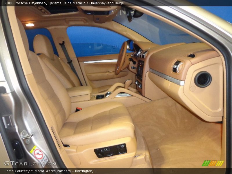 Jarama Beige Metallic / Havanna/Sand Beige 2008 Porsche Cayenne S