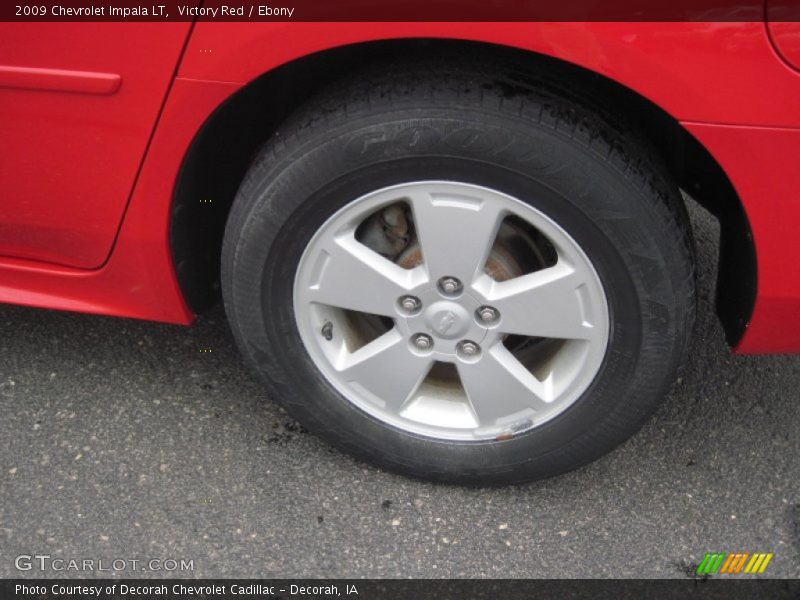 Victory Red / Ebony 2009 Chevrolet Impala LT