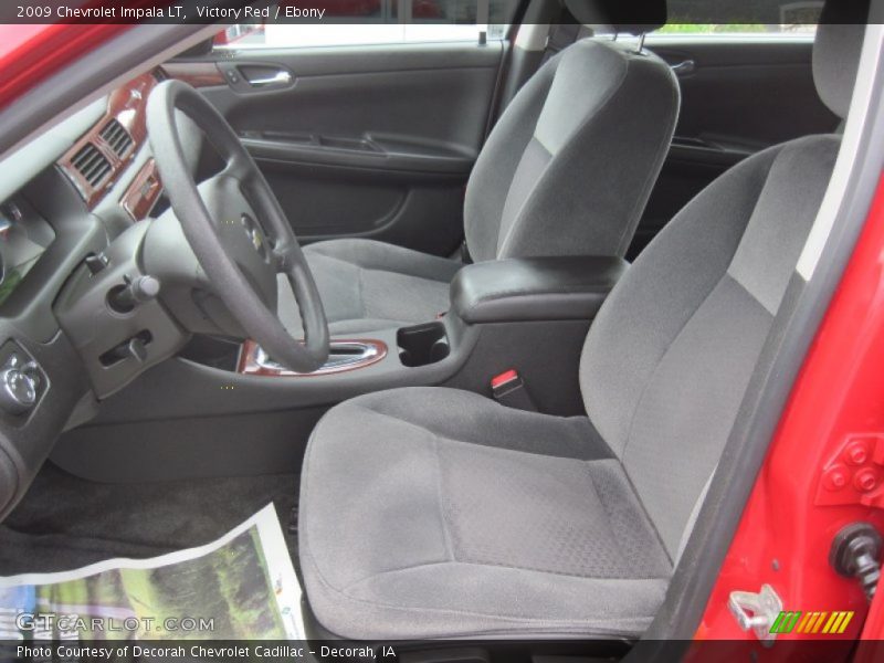 Victory Red / Ebony 2009 Chevrolet Impala LT