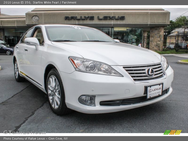 Starfire White Pearl / Parchment 2010 Lexus ES 350