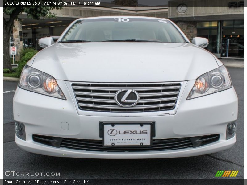 Starfire White Pearl / Parchment 2010 Lexus ES 350