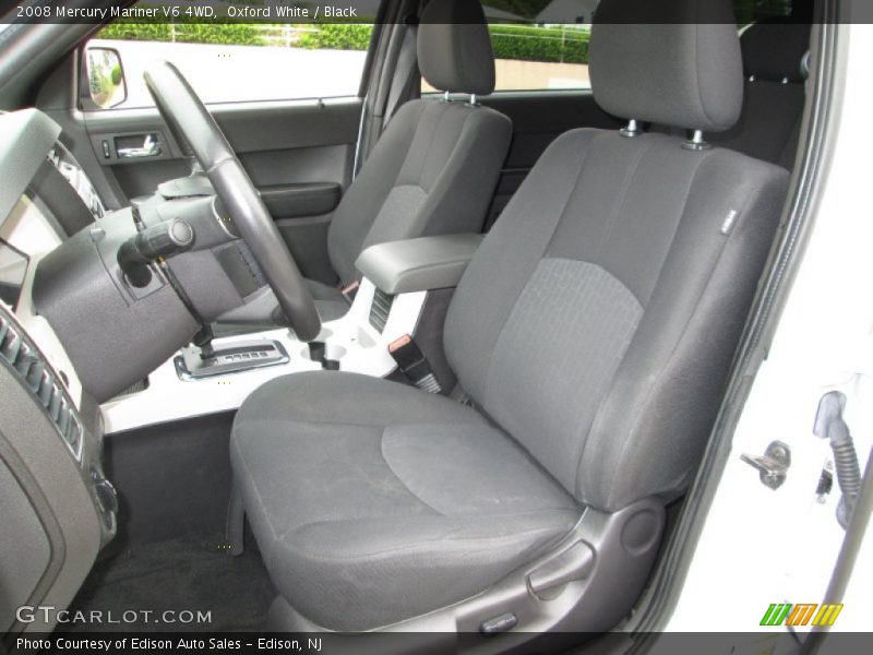 Oxford White / Black 2008 Mercury Mariner V6 4WD