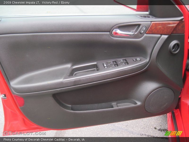 Victory Red / Ebony 2009 Chevrolet Impala LT