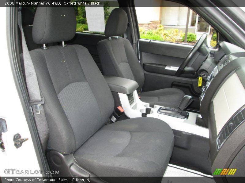 Oxford White / Black 2008 Mercury Mariner V6 4WD