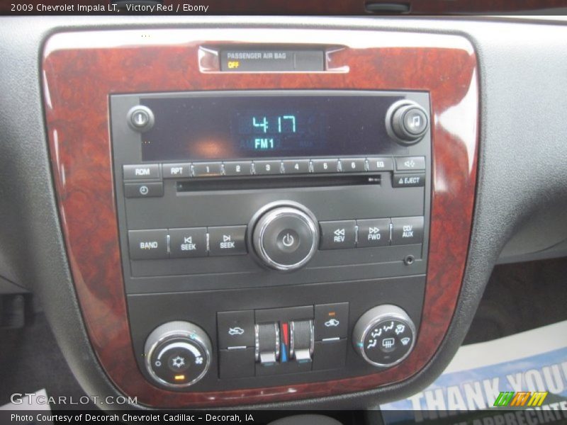 Victory Red / Ebony 2009 Chevrolet Impala LT