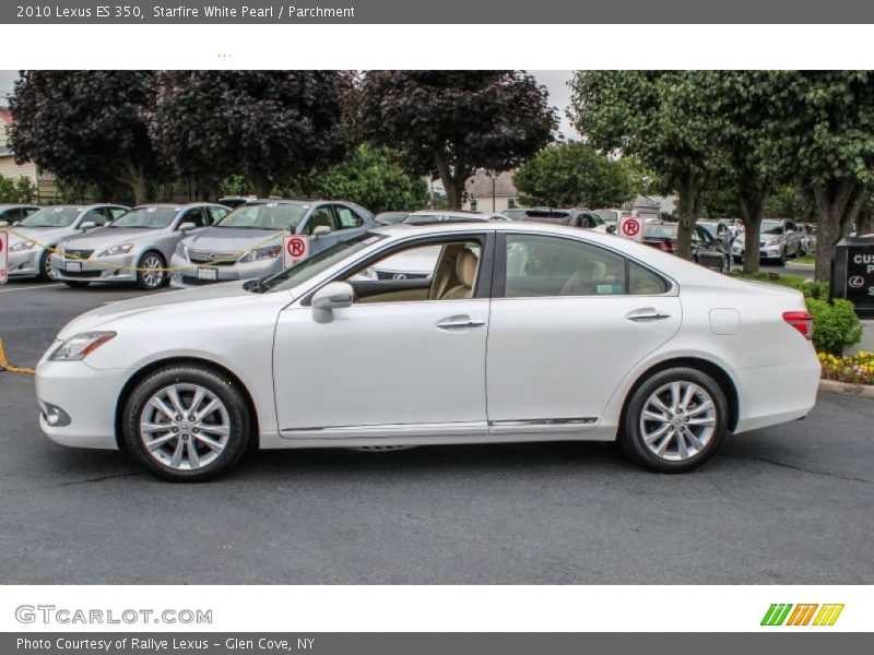 Starfire White Pearl / Parchment 2010 Lexus ES 350