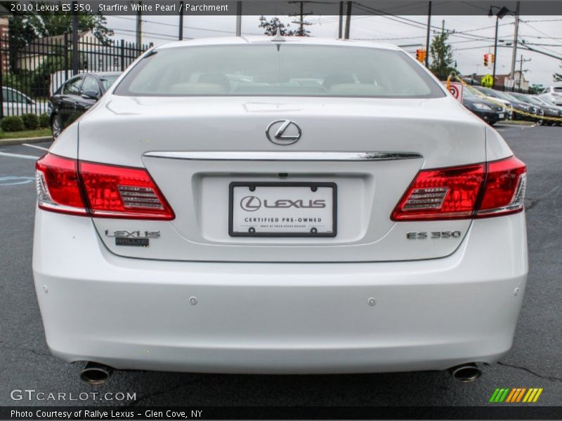 Starfire White Pearl / Parchment 2010 Lexus ES 350