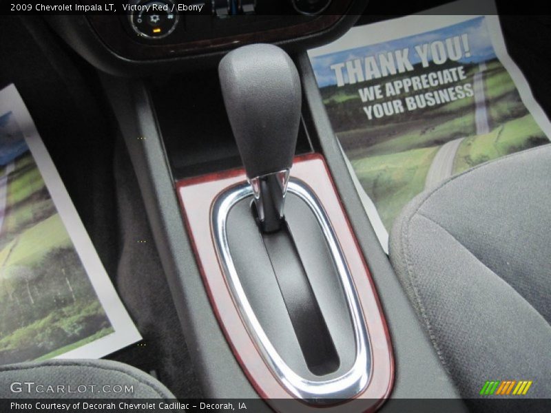 Victory Red / Ebony 2009 Chevrolet Impala LT