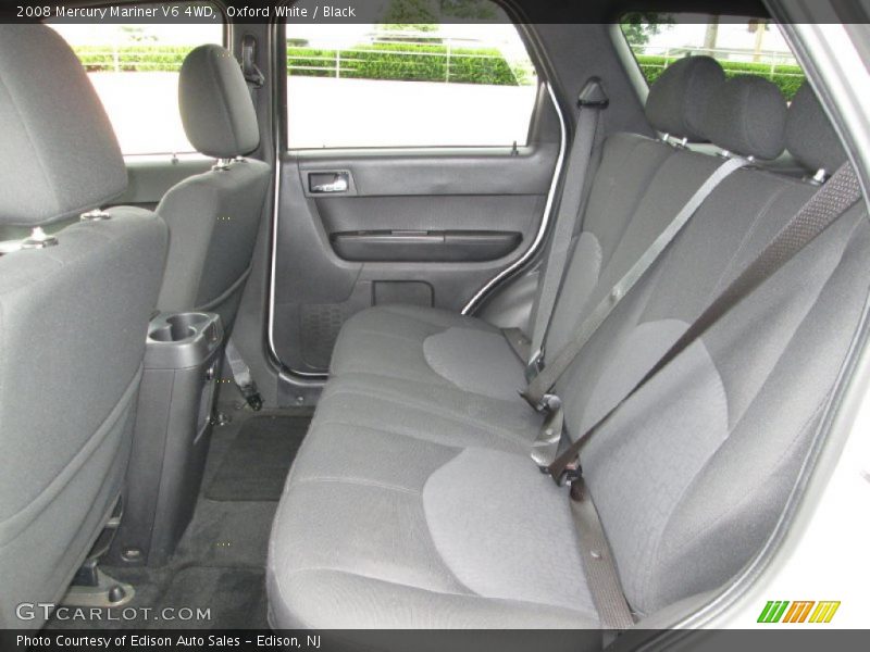 Oxford White / Black 2008 Mercury Mariner V6 4WD
