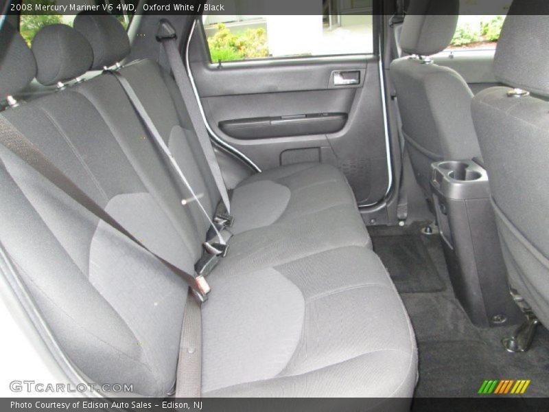 Oxford White / Black 2008 Mercury Mariner V6 4WD