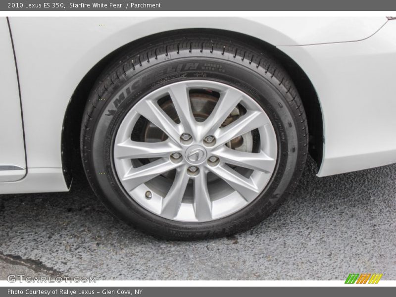 Starfire White Pearl / Parchment 2010 Lexus ES 350