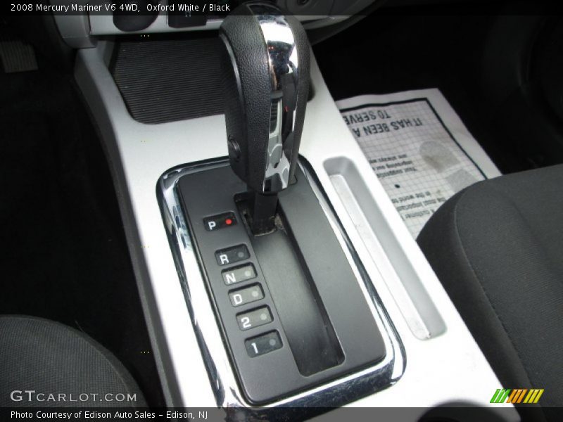 Oxford White / Black 2008 Mercury Mariner V6 4WD