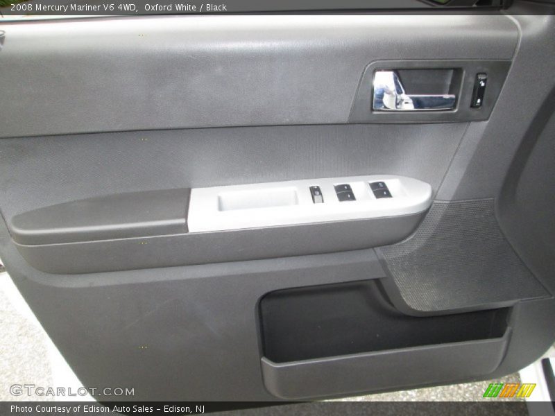 Oxford White / Black 2008 Mercury Mariner V6 4WD