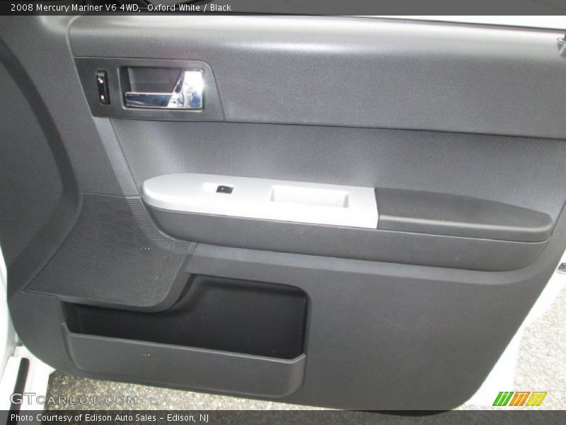 Oxford White / Black 2008 Mercury Mariner V6 4WD