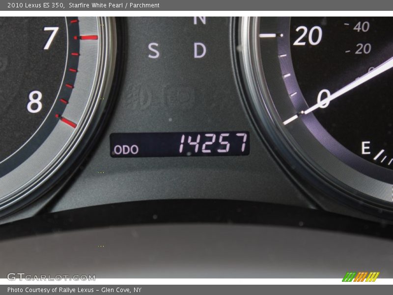 Starfire White Pearl / Parchment 2010 Lexus ES 350