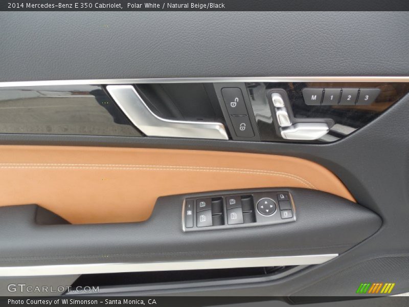 Polar White / Natural Beige/Black 2014 Mercedes-Benz E 350 Cabriolet