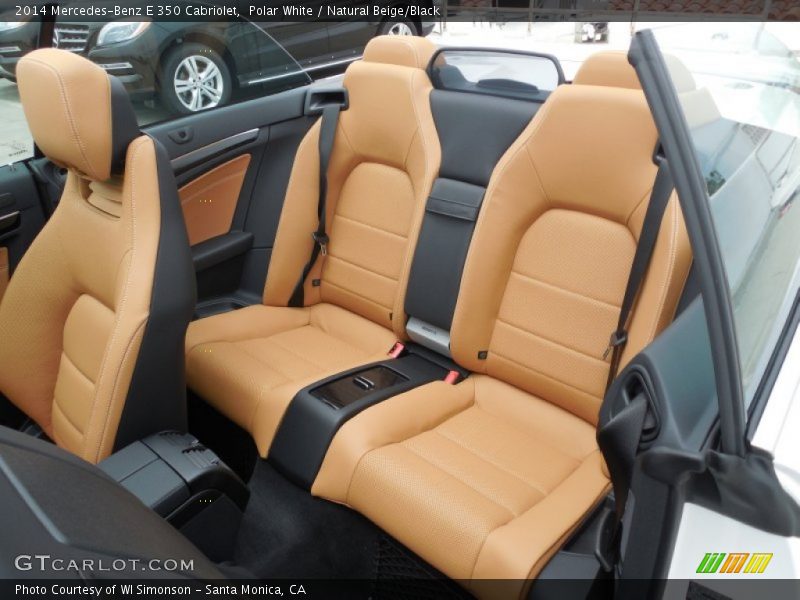 Polar White / Natural Beige/Black 2014 Mercedes-Benz E 350 Cabriolet