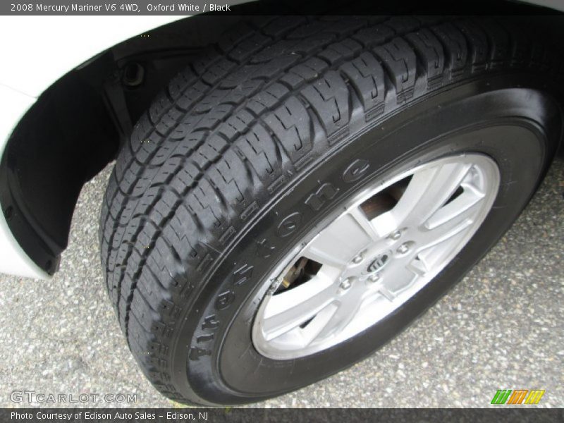 Oxford White / Black 2008 Mercury Mariner V6 4WD