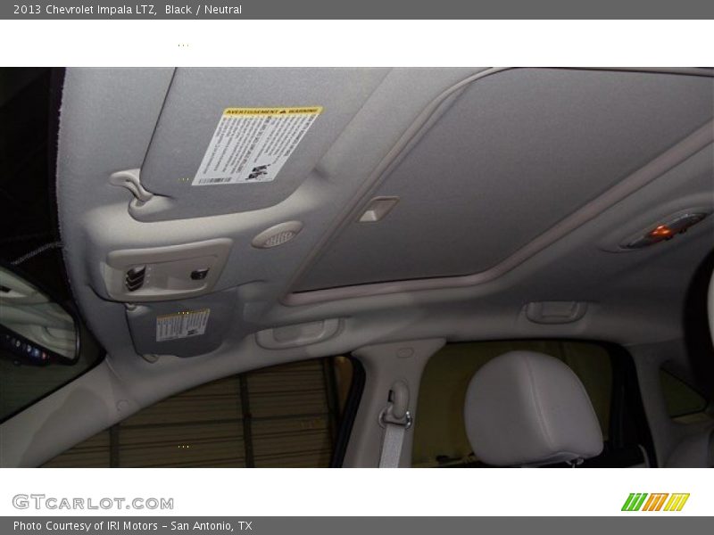 Black / Neutral 2013 Chevrolet Impala LTZ
