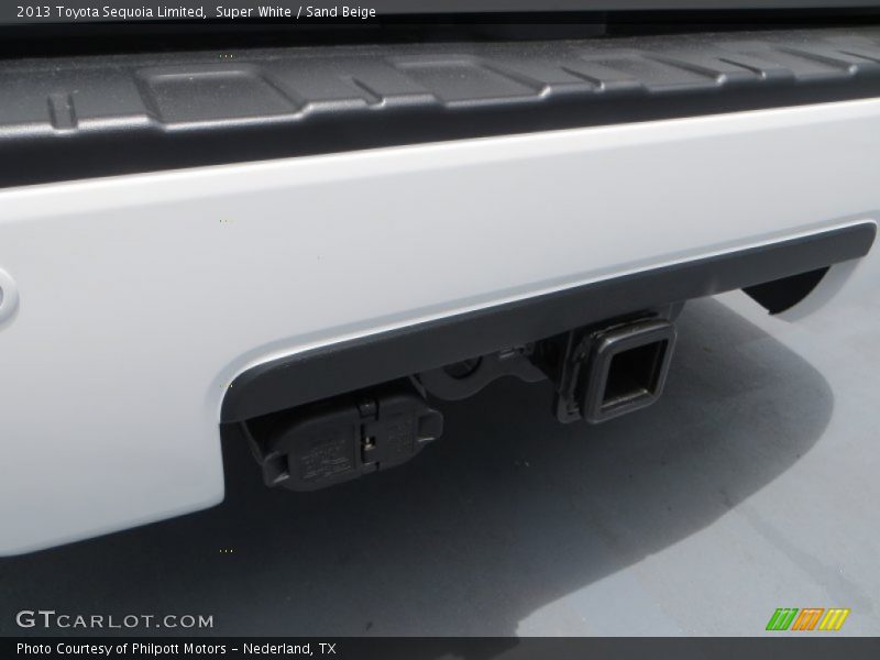 Super White / Sand Beige 2013 Toyota Sequoia Limited