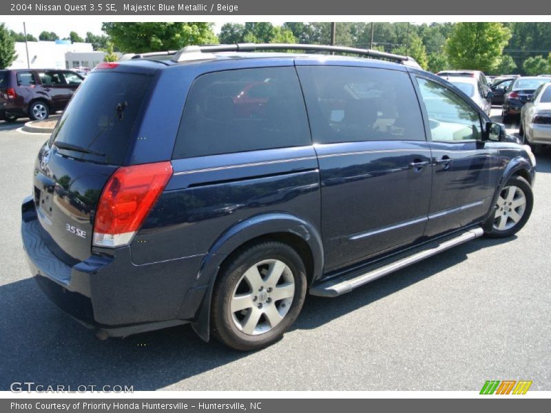 Majestic Blue Metallic / Beige 2004 Nissan Quest 3.5 SE