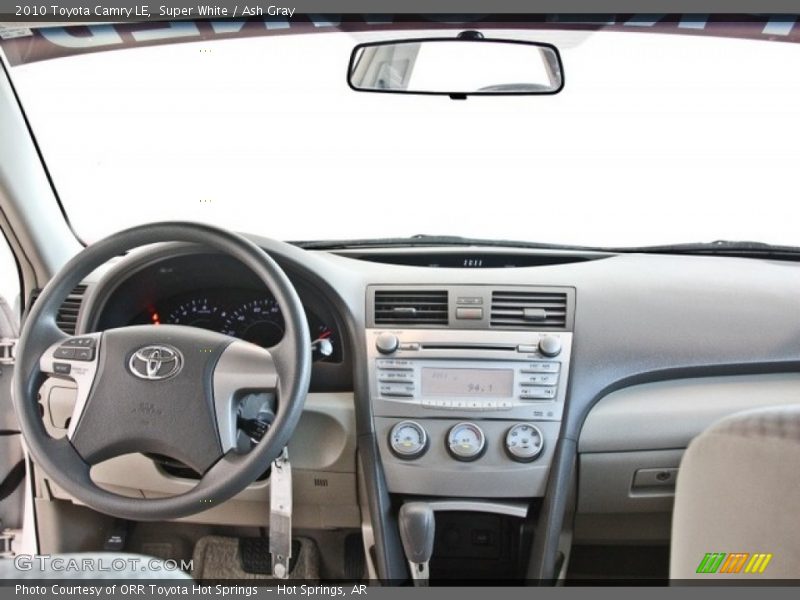 Super White / Ash Gray 2010 Toyota Camry LE