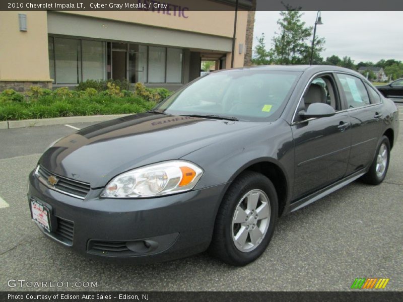 Cyber Gray Metallic / Gray 2010 Chevrolet Impala LT