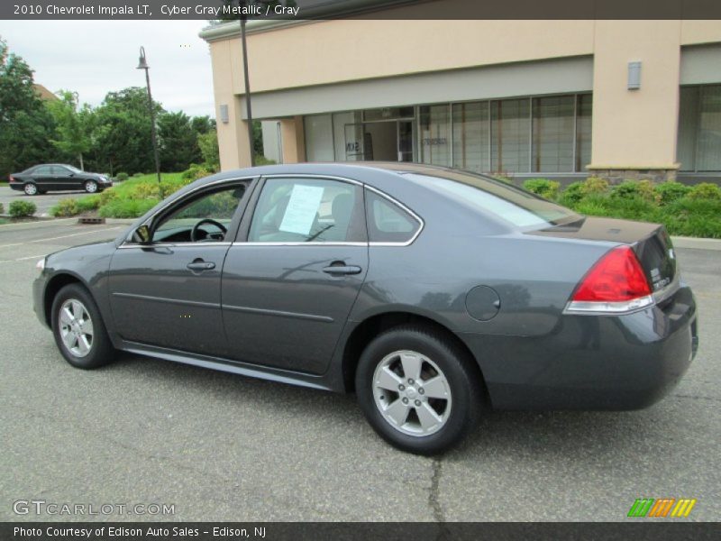 Cyber Gray Metallic / Gray 2010 Chevrolet Impala LT