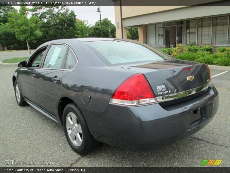 Cyber Gray Metallic / Gray 2010 Chevrolet Impala LT
