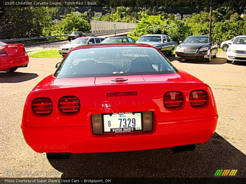 Torch Red / Black 1996 Chevrolet Corvette Coupe