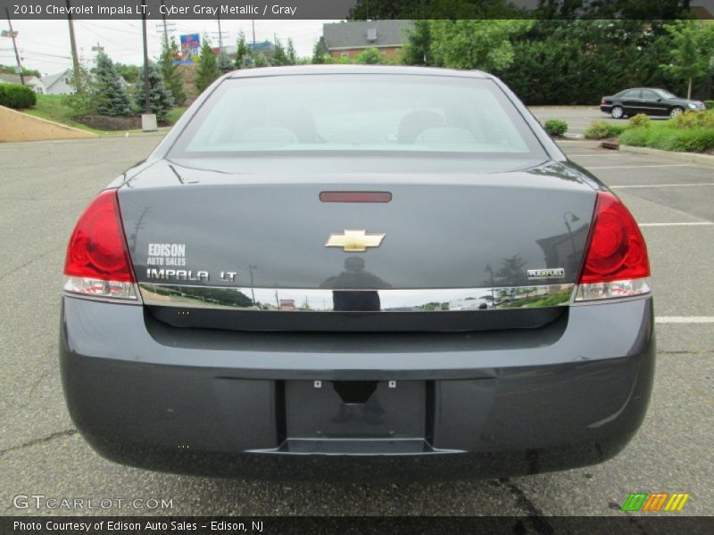 Cyber Gray Metallic / Gray 2010 Chevrolet Impala LT