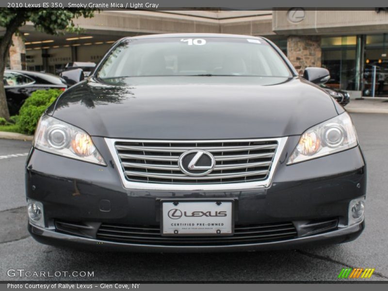 Smoky Granite Mica / Light Gray 2010 Lexus ES 350