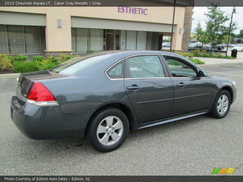 Cyber Gray Metallic / Gray 2010 Chevrolet Impala LT