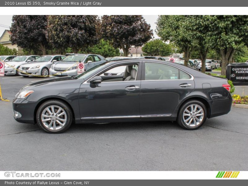Smoky Granite Mica / Light Gray 2010 Lexus ES 350