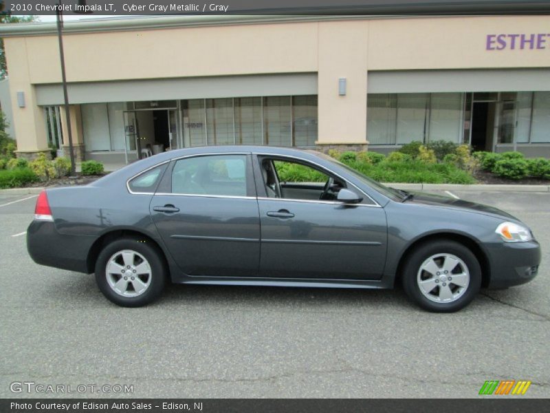Cyber Gray Metallic / Gray 2010 Chevrolet Impala LT