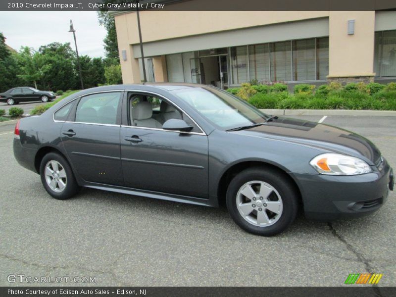 Cyber Gray Metallic / Gray 2010 Chevrolet Impala LT