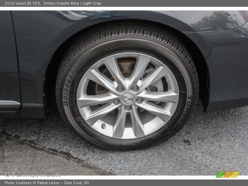 Smoky Granite Mica / Light Gray 2010 Lexus ES 350