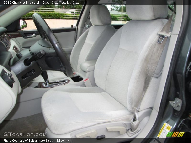 Cyber Gray Metallic / Gray 2010 Chevrolet Impala LT