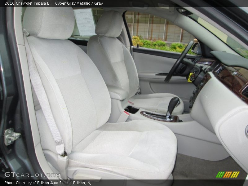Cyber Gray Metallic / Gray 2010 Chevrolet Impala LT