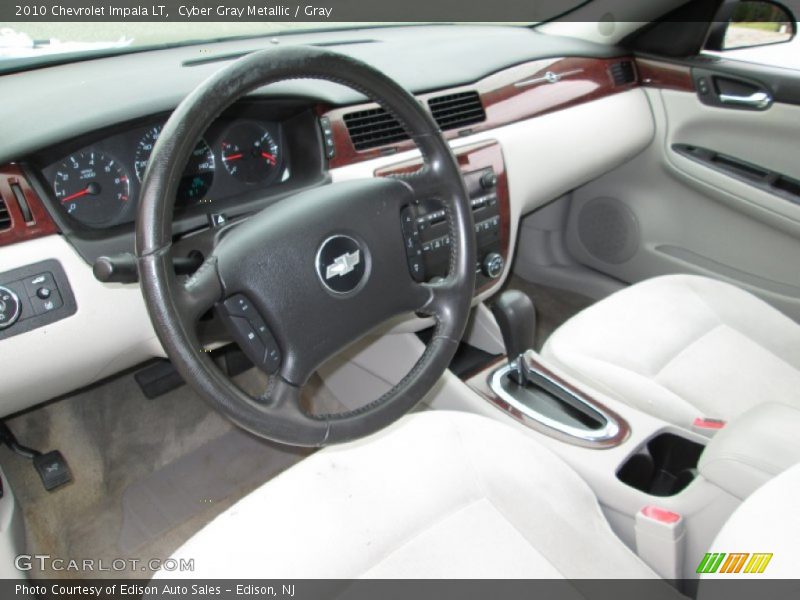 Cyber Gray Metallic / Gray 2010 Chevrolet Impala LT
