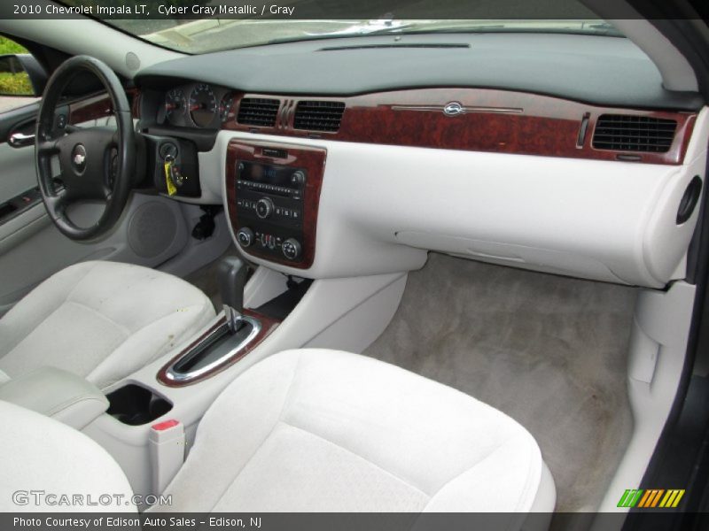 Cyber Gray Metallic / Gray 2010 Chevrolet Impala LT
