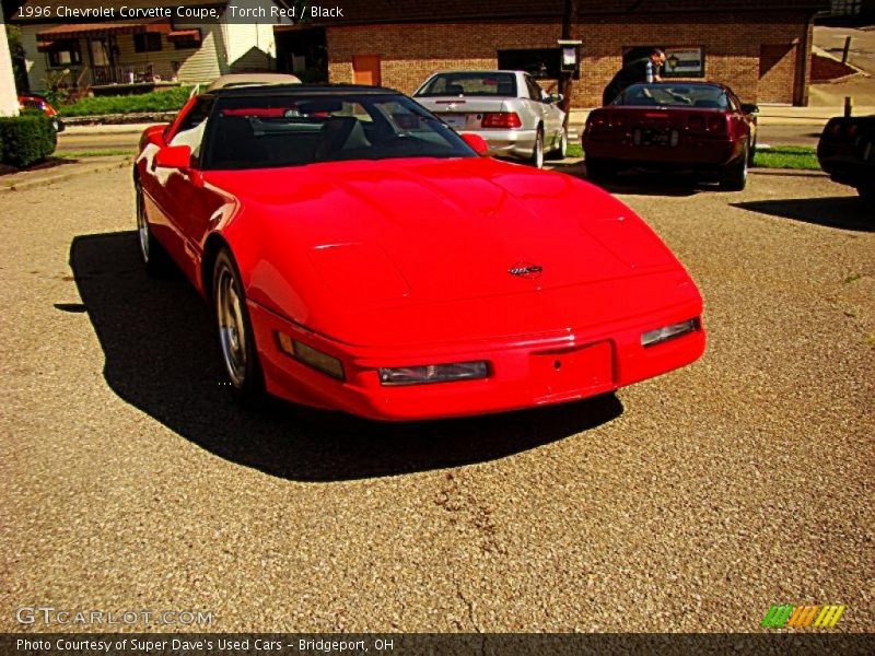 Torch Red / Black 1996 Chevrolet Corvette Coupe