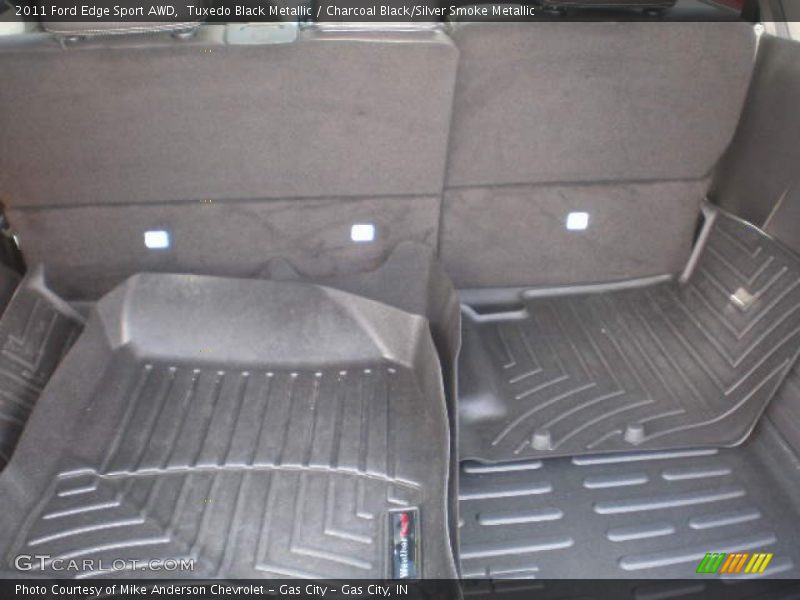 Tuxedo Black Metallic / Charcoal Black/Silver Smoke Metallic 2011 Ford Edge Sport AWD