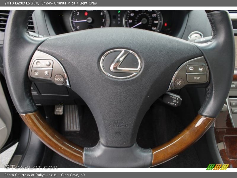 Smoky Granite Mica / Light Gray 2010 Lexus ES 350