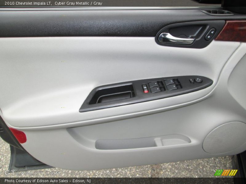 Cyber Gray Metallic / Gray 2010 Chevrolet Impala LT