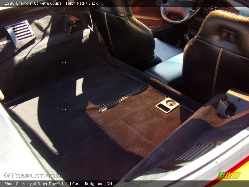 Torch Red / Black 1996 Chevrolet Corvette Coupe