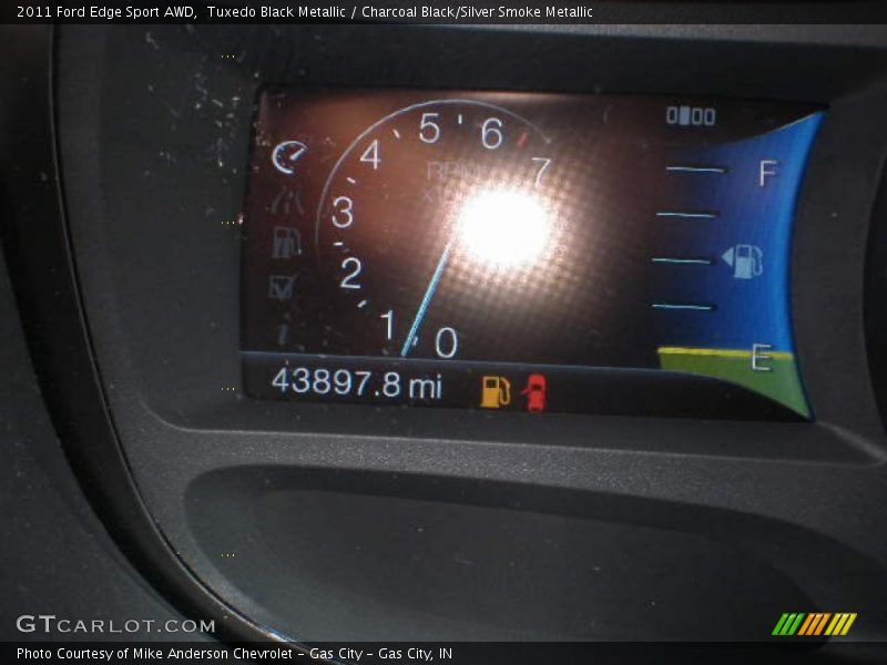 Tuxedo Black Metallic / Charcoal Black/Silver Smoke Metallic 2011 Ford Edge Sport AWD
