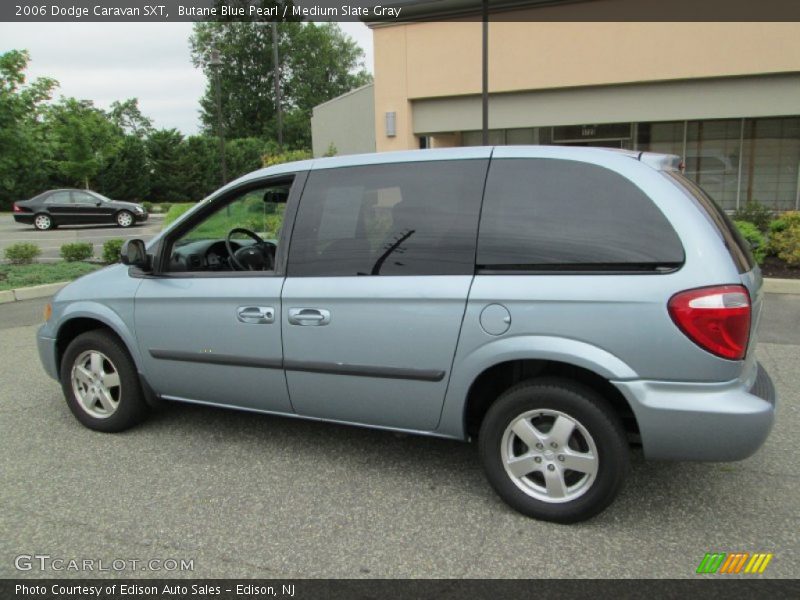 Butane Blue Pearl / Medium Slate Gray 2006 Dodge Caravan SXT