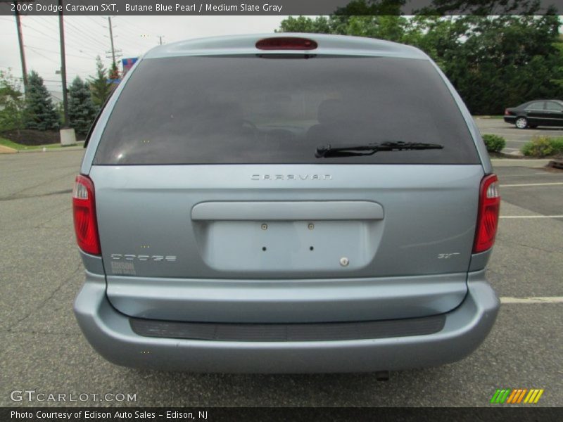 Butane Blue Pearl / Medium Slate Gray 2006 Dodge Caravan SXT